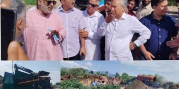 Committee on Environment visits Achan Waste Management Site; Reviews ₹361-Crore Achan remediation project; seeks crackdown on Wetland encroachments