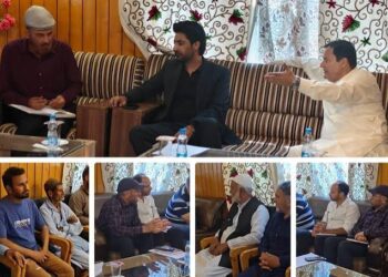 Javid Dar reviews compensation cases of Rohama–Ladoora road project affected families