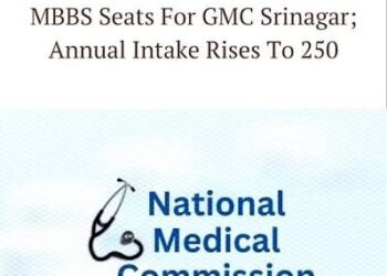Major Boost to Medical Education in J&K: NMC Approves Increase of 50 MBBS Seats at GMC Srinagar