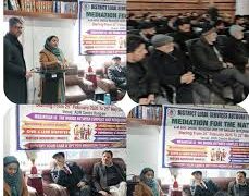 DLSA Budgam holds meeting on strengthening LSUC at ADR Centre