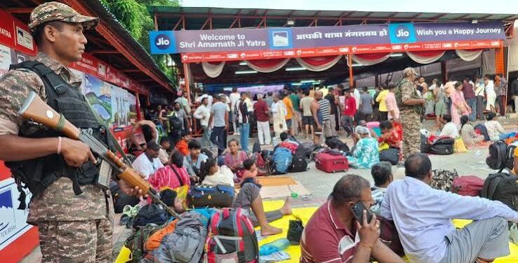 No Yatra Movement from Jammu on July 19 Due to Inclement Weather Forecast