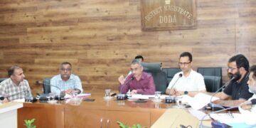 DDC Doda reviews progress of District Capex Works