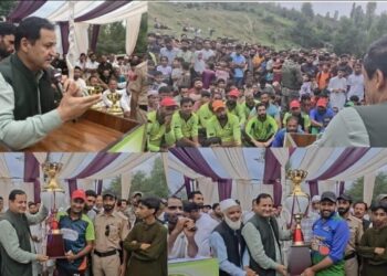 Javid Dar attends legends cricket league finale; calls for greater youth participation in sports
