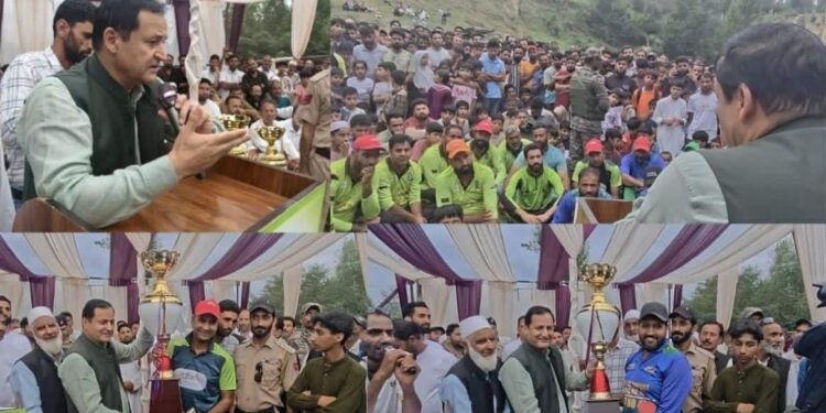 Javid Dar attends legends cricket league finale; calls for greater youth participation in sports