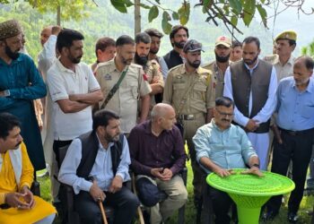 Javed Rana visits landslide-hit areas in Poonch, assures all support to affected families