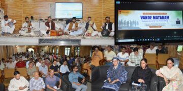 District Information Centre Budgam organises Cultural Programme to Commemorate 150 Years of Vande Mataram