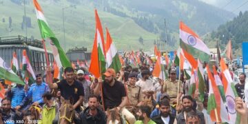 Pony Rally held at Sonamarg as part of ‘Har Ghar Tiranga’ Campaign
