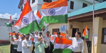Unity March, Tiranga Rally held at GDC Kastigarh ahead of 80th Independence Day