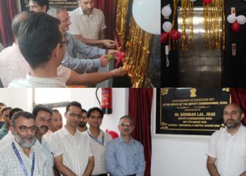 Passenger Lift inaugurated at DC Office Complex Doda