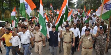 DIG, DC flag off mega Tiranga rally at Udhampur