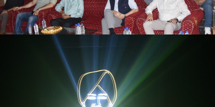 District Admin Udhampur hosts scintillating laser & multimedia show under Har Ghar Tiranga campaign