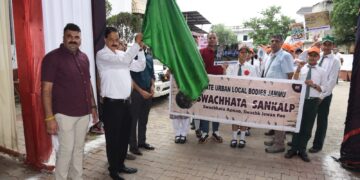 Municipal Council Udhampur organizes plog run for a clean and green Udhampur