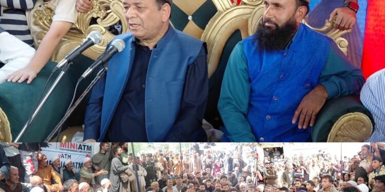 Speaker holds public outreach camp at Kanidajan; assures accelerated development, protection of rights under Forest Rights Act