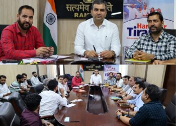 DC Ramban reviews progress of RDD works under Capex plan, other schemes