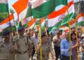 Mega Tiranga Rally taken out in Kathua to celebrate 150 Years of Vande Mataram, 80th Independence Day
