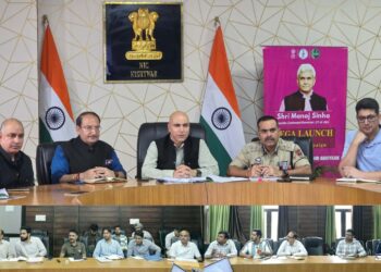DC Kishtwar chairs joint security review meeting