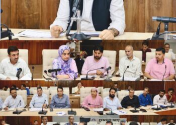DC Srinagar reviews status of works under District Capex Budget 2026-27