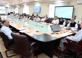 CM Omar Abdullah reviews final preparations for the inaugural International Film Festival of J&K