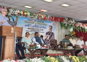 CM Omar Abdullah lays foundation stones of ₹124.19 crore water supply project for Udhampur, ₹16.33 crore sewage treatment project for Reasi