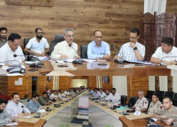 DC Doda reviews preparations for Independence Day-2026 celebrations