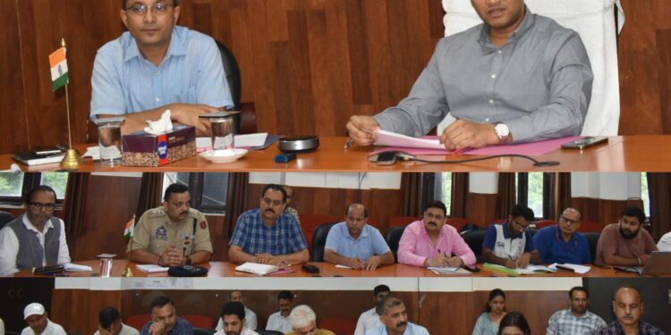 DC Reasi reviews preparations for Har Ghar Tiranga, 150 Years of Vande Mataram celebration