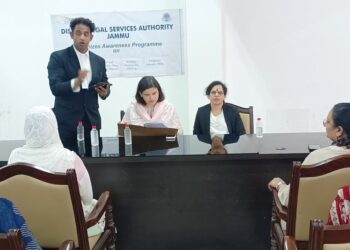 DLSA Jammu hosts Awareness-cum-Training Program for Para Legal Volunteers