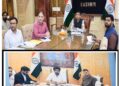 Div Com Kashmir reviews progress on Compassionate Appointment Cases, SVAMITA, AgriStack
