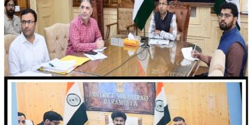 Div Com Kashmir reviews progress on Compassionate Appointment Cases, SVAMITA, AgriStack