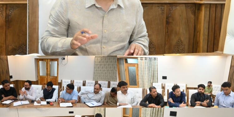 DC Anantnag reviews AgriStack Progress, Directs Time-Bound completion