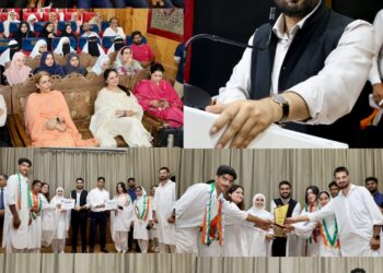 DC Srinagar presides over Valedictory Ceremony of Inter-College Patriotic Singing and Painting Competition at GCoE