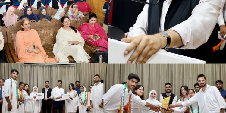DC Srinagar presides over Valedictory Ceremony of Inter-College Patriotic Singing and Painting Competition at GCoE