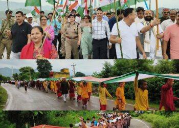 Kathua Admin ends Har Ghar Tiranga Campaign with grand finale at Iconic Atal Setu