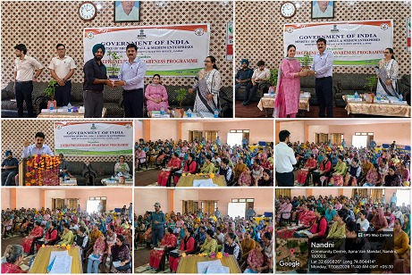 Entrepreneurship awareness programme held at Apna Van Mandal Jammu