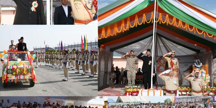 80th Independence Day celebrated with patriotic fervour across Kashmir division
