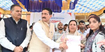 Sakeena Itoo tours Chatroo; lays foundation stone for remodelling of GHSS, inaugurates NTPHC Inderwal
