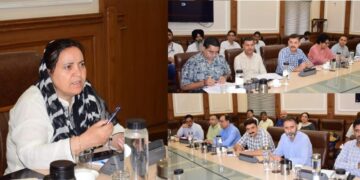 Sakeena Itoo reviews functioning of key departments across Jammu division