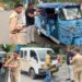 MVD, district police e-challan 36 vehicles in Ramban during special joint enforcement drive