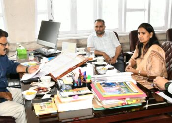 Javed Rana reviews progress on Jal Jeevan Mission