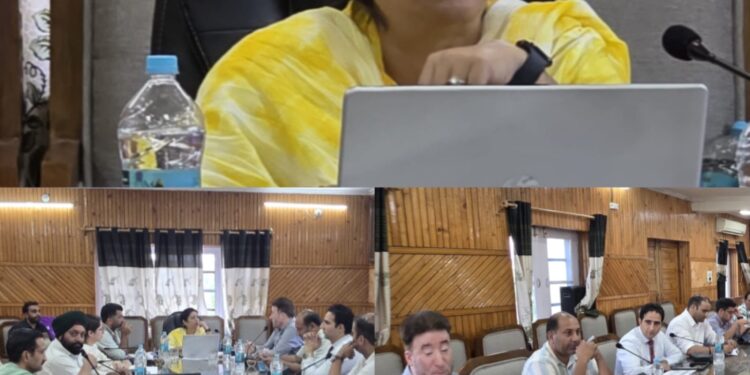 DG Rural Sanitation Reviews SBM (G) Progress in Shopian