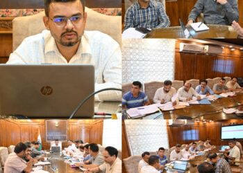 DC Kulgam reviews progress of developmental projects under CAPEX, other key sectors