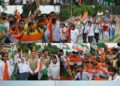 Patriotic spirit soars across Budgam as DC, SSP lead Mega Tiranga Rally