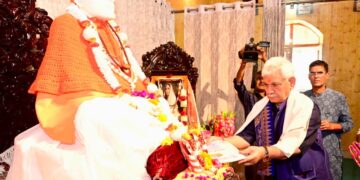Lieutenant Governor Visits Shri Ramakrishna Mahasammelan Ashram Anantnag; Lays Foundation Stone for initiatives dedicated to heritage and cultural preservation