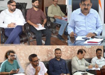 DC Poonch reviews Change of Land Use Cases, Stresses prompt disposal