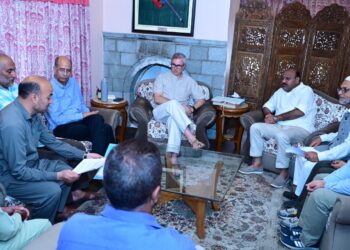 CM Omar Abdullah meets delegations, individuals to discuss public, tourism and trade-related issues