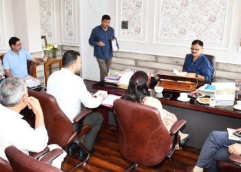 MLA Javaid Mirchal, JJM Contractors’ Association call on Javed Rana