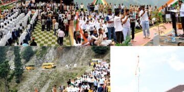Mega Tiranga Rally at Shaurya Gatha Sadhna Top echoes with spirit of Patriotism, Unity and National Pride