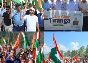 Mega Tiranga Rallies held across Sub-Divisions of Anantnag; SDMs lead vibrant marches