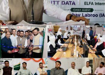 DC Srinagar inaugurates ICT Labs in five Government Schools under NTT DATA & ELFA International CSR initiative