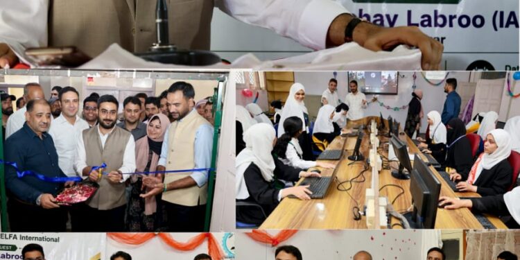 DC Srinagar inaugurates ICT Labs in five Government Schools under NTT DATA & ELFA International CSR initiative
