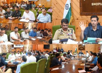DC Shopian reviews Independence Day 2026 preparations; directs elaborate, coordinated arrangements